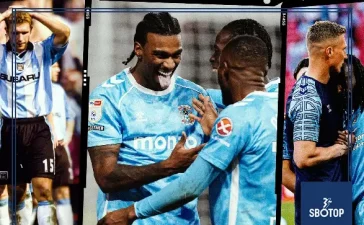 SBOTOP: Coventry City Close in on Premier League Return After 25-Year Absence