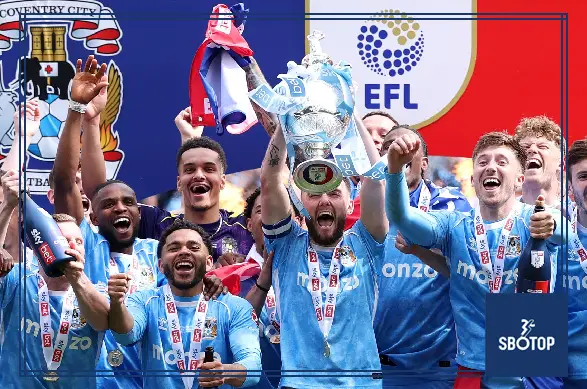 SBOTOP: Coventry City Crown Championship Campaign with Stylish 3-1 Triumph Over Wrexham Leaving Welsh Side’s Play-Off Fate Hanging Until Final Day