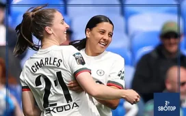 SBOTOP: Sam Kerr Matches Chelsea’s All-Time Top-Flight Scoring Record in Everton Victory as Manchester United Stumble at Tottenham – WSL Roundup