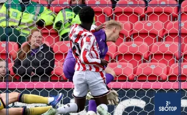 SBOTOP: Stoke Fight Back to Hold Blackburn in Hard-Earned 1-1 Draw at the Bet365 Stadium