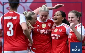 SBOTOP: Arsenal Rally Past Lyon 2-1 to Claim First-Leg Advantage Ahead of Crucial Women’s Champions League Clash in France