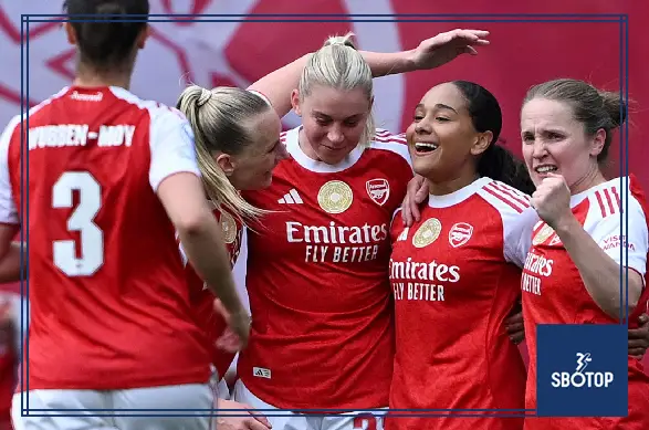 SBOTOP: Arsenal Rally Past Lyon 2-1 to Claim First-Leg Advantage Ahead of Crucial Women’s Champions League Clash in France