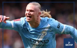 SBOTOP: Haaland Hat-Trick Dismantles Liverpool as Man City Cruise 4-0 in FA Cup Quarter-Final Thriller