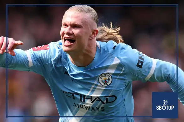 SBOTOP: Haaland Hat-Trick Dismantles Liverpool as Man City Cruise 4-0 in FA Cup Quarter-Final Thriller