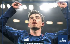 SBOTOP: Arsenal Edge Sporting 1-0 with Late Kai Havertz Strike to Seize First-Leg Advantage in Champions League Quarter-Final