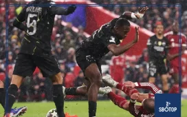 SBOTOP: Arne Slot Frustrated as VAR Call Cancels Penalty in Liverpool’s Champions League Exit to PSG