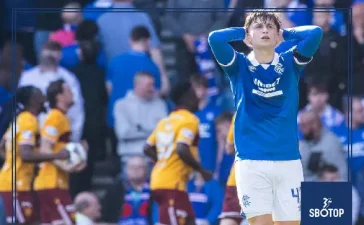 SBOTOP: Motherwell Shock Rangers 3-2 as Gers’ Scottish Premiership Title Push Takes Major Hit Slipping to Third Place