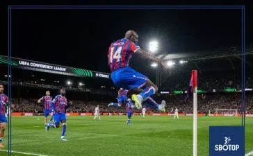 SBOTOP: Crystal Palace Cruise Past Fiorentina as Mateta Marks Return with Goal in Commanding Conference League Quarter-Final Win