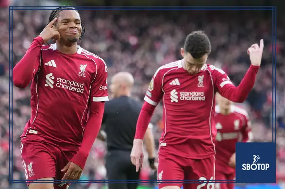 SBOTOP: Slot’s Liverpool See Off Fulham 2-0 as Ngumoha Opens Anfield Account and Salah Seals the Win