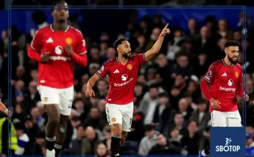 SBOTOP: Matheus Cunha’s First-Half Strike Seals 1-0 Win for Manchester United as Chelsea’s Champions League Hopes Take Major Blow