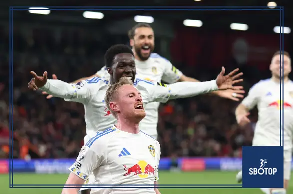 SBOTOP: Sean Longstaff’s Dramatic Stoppage-Time Equaliser Earns Leeds 2-2 Draw at Bournemouth and Shakes Up Survival and European Race