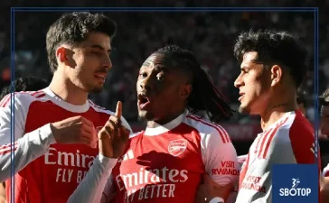 SBOTOP: Arsenal Edge Newcastle United 1–0 to Go Three Points Clear of Manchester City as Kai Havertz and Eberechi Eze Injury Scares Add Concern to Nervy Win