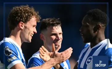 SBOTOP: Mats Wieffer’s Surprise Brace Fires Brighton Past Burnley as Seagulls Strengthen European Push at Turf Moor