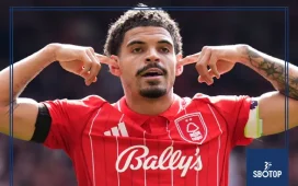 SBOTOP: Morgan Gibbs-White Hat-Trick Inspires Nottingham Forest to 4-1 Rout of Burnley and Strengthens Survival Bid