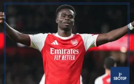 SBOTOP : Arsenal Star Bukayo Saka Praised by Gabriel Jesus as on Par with Vinicius Junior