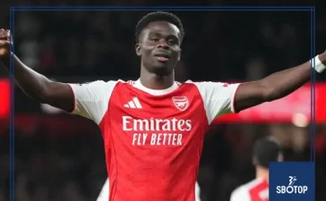 SBOTOP : Arsenal Star Bukayo Saka Praised by Gabriel Jesus as on Par with Vinicius Junior