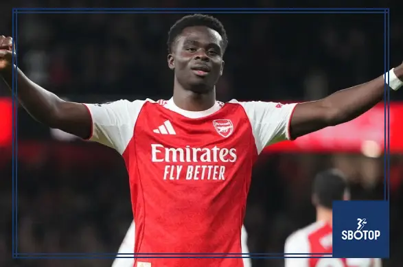SBOTOP : Arsenal Star Bukayo Saka Praised by Gabriel Jesus as on Par with Vinicius Junior