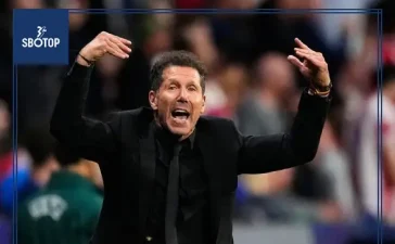 SBOTOP : Diego Simeone Sparks Debate After Heated Sideline Behavior in Atletico vs Arsenal Clash