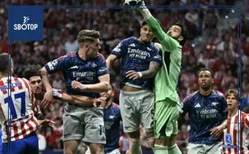 SBOTOP : Drama in Madrid Two Penalties Stun as Atletico and Arsenal Share 1-1 Draw