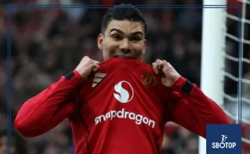 SBOTOP : Inter Miami Interested in Casemiro, But MU Exit Appears Nearly Impossible