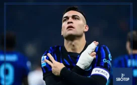 SBOTOP : Lautaro Martinez Shows Support for Bastoni as Critics Pile On