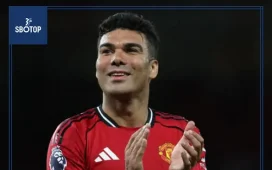 SBOTOP : MU Edge Brentford as Casemiro Matches Legendary Premier League Record