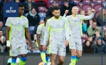 SBOTOP : Man City Reclaim Premier League Top Spot, Eye Historic Treble as Guardiola Flags Player Fatigue Concerns