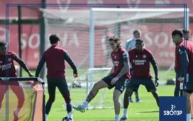 SBOTOP : Mikel Arteta Aims to Ignite Arsenal’s Appetite Before Sporting CP Showdown