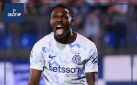 SBOTOP: Marcus Thuram Named Man of the Match in Como vs Inter Clash