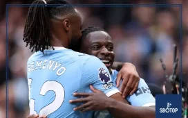 SBOTOP: Man City Cruise Past Brentford 3-0 as Doku Haaland and Marmoush Fire Guardiola’s Men Closer to Arsenal in Title Race