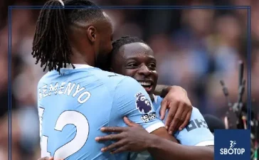 SBOTOP: Man City Cruise Past Brentford 3-0 as Doku Haaland and Marmoush Fire Guardiola’s Men Closer to Arsenal in Title Race