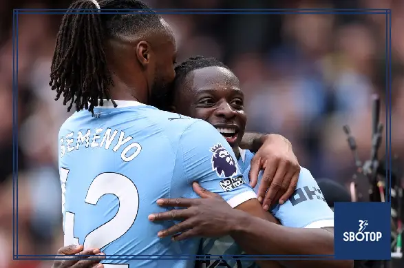SBOTOP: Man City Cruise Past Brentford 3-0 as Doku Haaland and Marmoush Fire Guardiola’s Men Closer to Arsenal in Title Race
