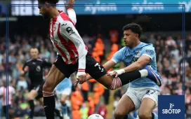 SBOTOP: Man City Beat Brentford 3-0 Amid Controversy as Keith Andrews Questions Penalty Calls That Favoured Guardiola’s Side
