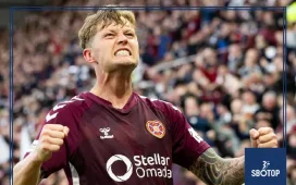 SBOTOP: Hearts Cruise Past Falkirk 3-0 but Derek McInnes’ Men Left Waiting on Scottish Premiership Title Fate