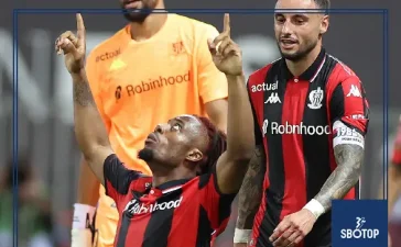 SBOTOP: Ineos-Backed Nice Power Past St Etienne and End Relegation Fears