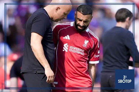 SBOTOP: Mohamed Salah Injury Raises Uncertainty as Liverpool Icon Faces Possible Final Appearance After Hamstring Setback in Crystal Palace Victory
