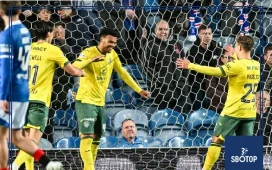 SBOTOP: Rangers Sink to Fourth Straight Defeat as Hibernian Triumph 2-1 Spoiling James Tavernier’s Emotional Ibrox Farewell