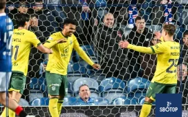 SBOTOP: Hibernian Stun Rangers 2-1 at Ibrox as James Tavernier’s Farewell Turns Sour in Fourth Consecutive Defeat