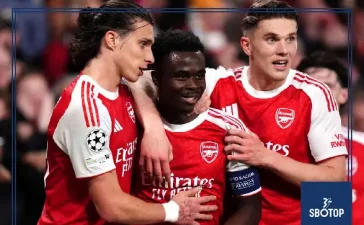 SBOTOP: Bukayo Saka Fires Arsenal Past Atletico Madrid as Gunners Edge 2-1 on Aggregate to Reach Champions League Final