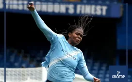 SBOTOP: Khadija Shaw Silences Transfer Talk as Manchester City Defeat Chelsea to Book Women’s FA Cup Final Clash with Brighton