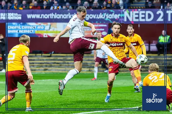 SBOTOP: Motherwell Hold Hearts to 1-1 Draw as Jambos Miss Opportunity to Go Six Points Clear of Celtic in Title Race