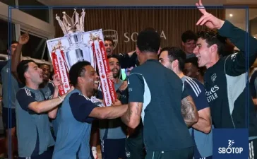 SBOTOP: Paul Merson Applauds Arteta’s Incredible Arsenal Transformation into Title Winners
