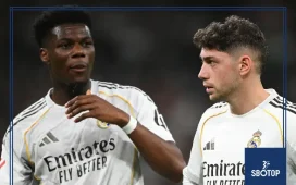 SBOTOP: Real Madrid Midfield Duo Aurelien Tchouameni and Federico Valverde Hit with Fines After Training Ground Clash Investigation