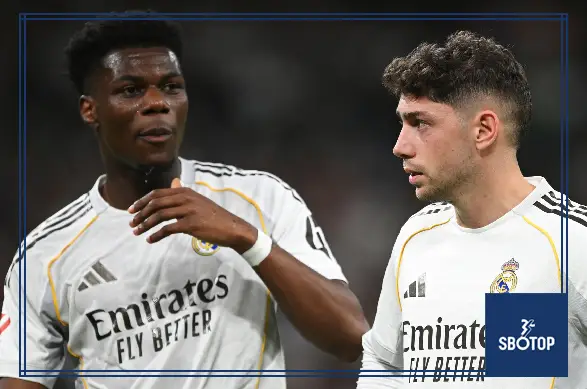 SBOTOP: Real Madrid Midfield Duo Aurelien Tchouameni and Federico Valverde Hit with Fines After Training Ground Clash Investigation