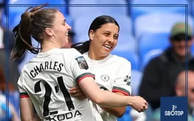 SBOTOP: Chelsea Triumph 3-1 Over Leicester as Sam Kerr Breaks WSL Scoring Record and Secures Champions League Qualification