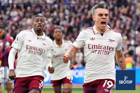 SBOTOP West Ham 0-1 Arsenal: VAR Drama Denies Hammers Late Equaliser as Gunners Edge Closer to Premier League Glory