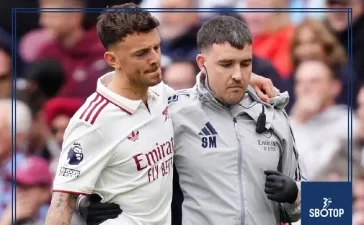 SBOTOP: Ben White Injury Blow for Arsenal and England as Knee Issue Ends Season and Casts Doubt Over World Cup Hopes