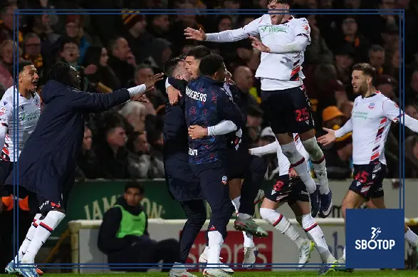 SBOTOP: Xavier Simons Fires Bolton Into League One Play-Off Final as Wanderers Edge Bradford with Clinical Aggregate Victory