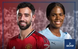 SBOTOP: Bruno Fernandes and Khadija Shaw Crowned FWA Footballer of the Year 2025/26 as Manchester United and Manchester City Stars Share Top Honors