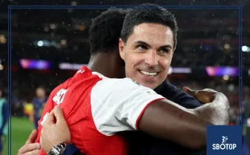SBOTOP: Mikel Arteta Fires Back at ‘Celebration Police’ Criticism Following Arsenal’s Champions League Celebrations After Wayne Rooney Remarks